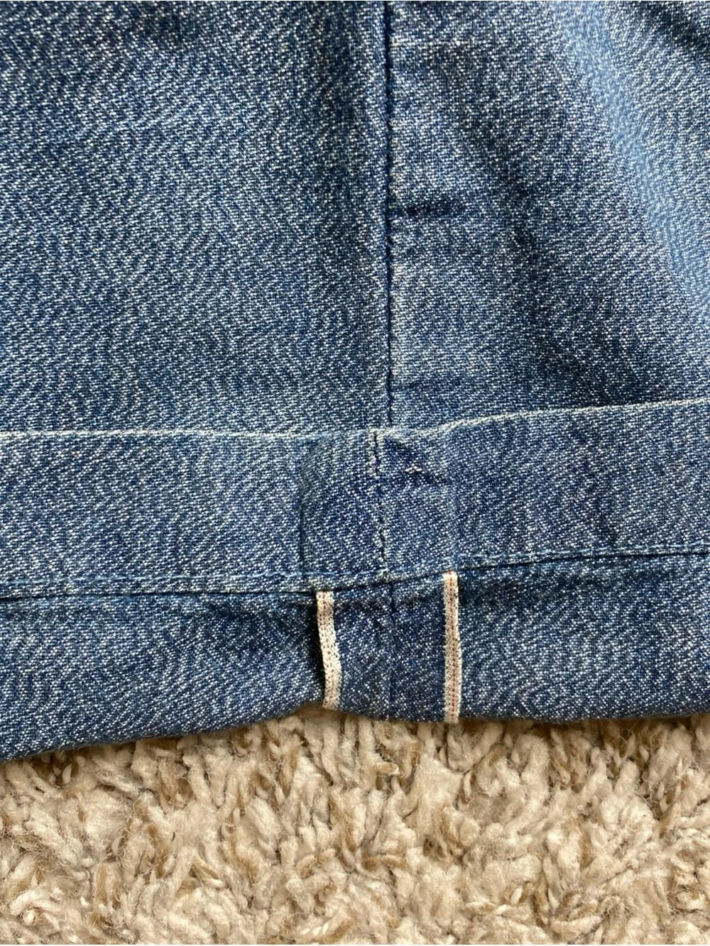 Hiroshi Kato Selvedge Japanese Denim Shorts 30 Made in USA